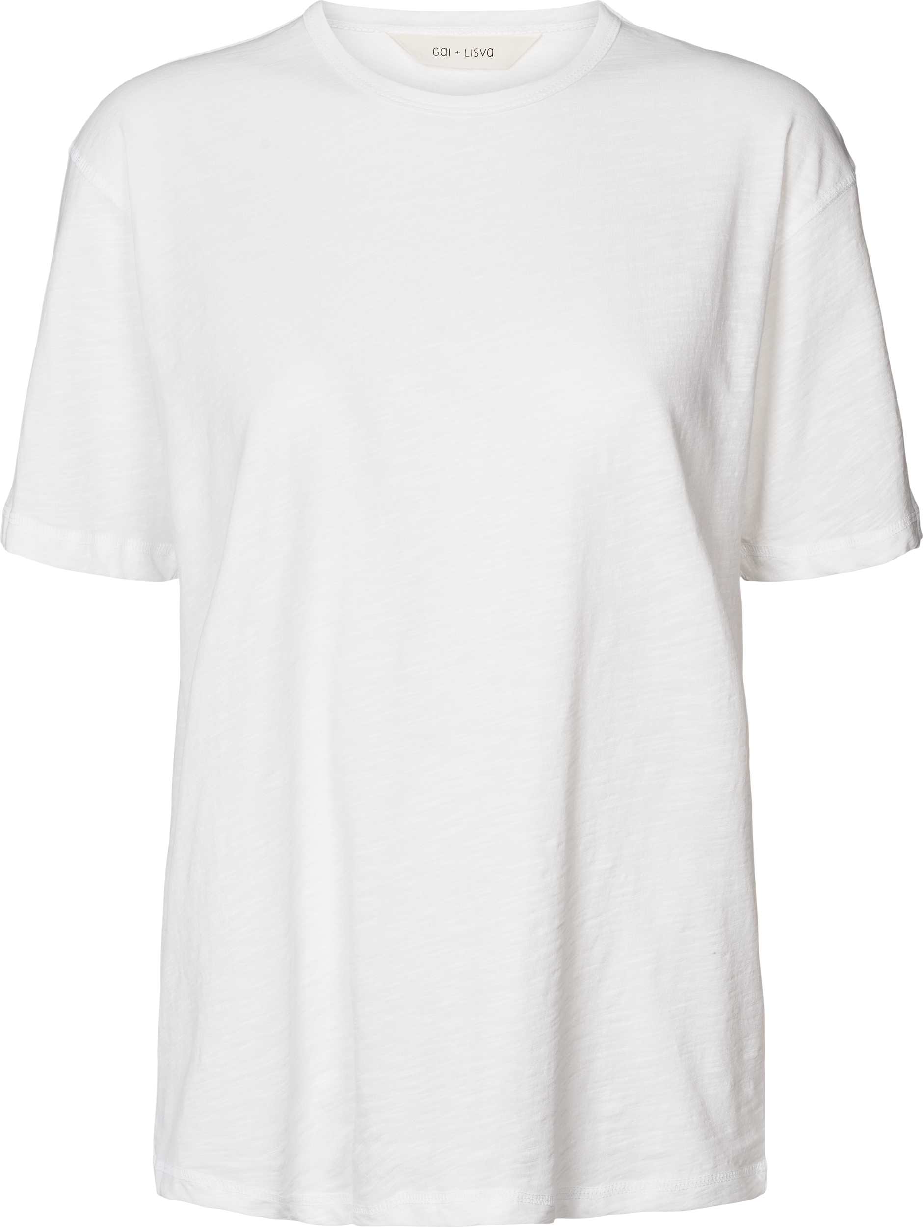 GAI+LISVA Nynne S/S Baumwoll-T-Shirt Top 100 White
