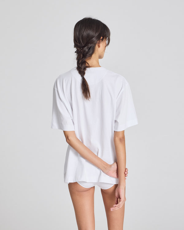GAI+LISVA Sally Tee Top 100 White