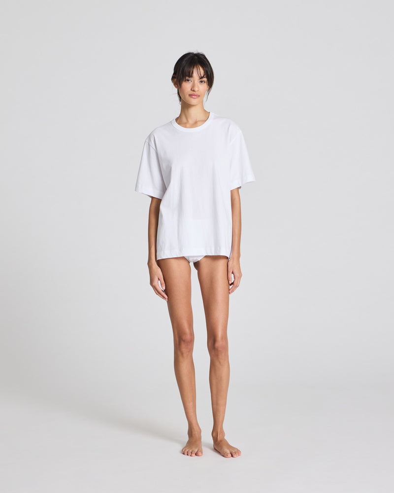 GAI+LISVA Sally Tee Top 100 White
