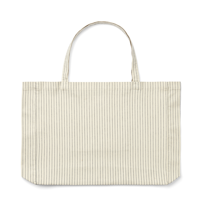 GAI+LISVA Shopper Strib Accessories 820 Navy stribes