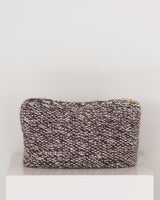 GAI+LISVA Stine Clutch Accessories 682 Mulch/ Ecru Herringbone