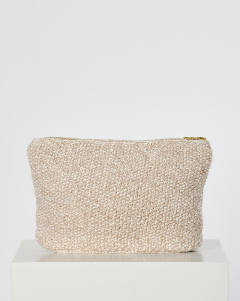 GAI+LISVA Stine Clutch Accessories 685 Dust Powder Herringbone