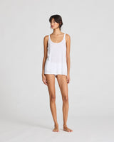 GAI+LISVA Synne Linen Top Top 100 White