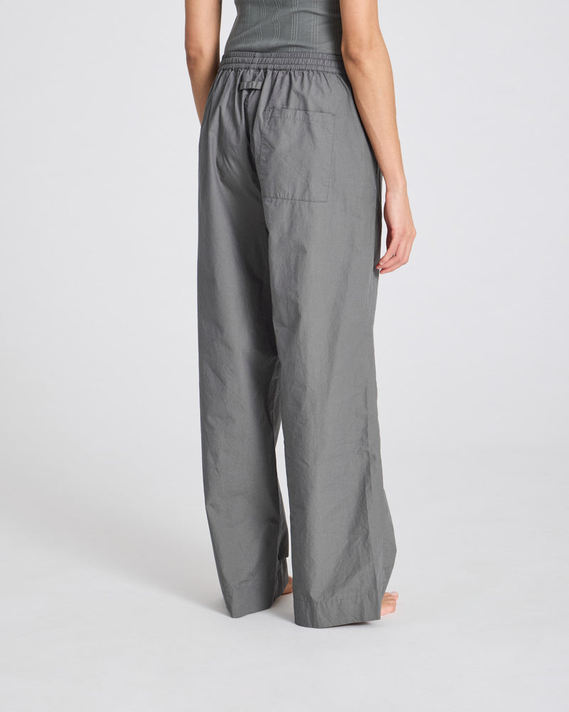 GAI+LISVA Thilde Pant Poplin GOTS 243975 Pants & Shorts 193 Metal Grey