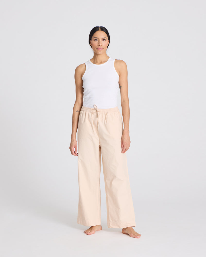 GAI+LISVA Thilde Pant Poplin GOTS 243975 Pants & Shorts 195 Smoke Gray