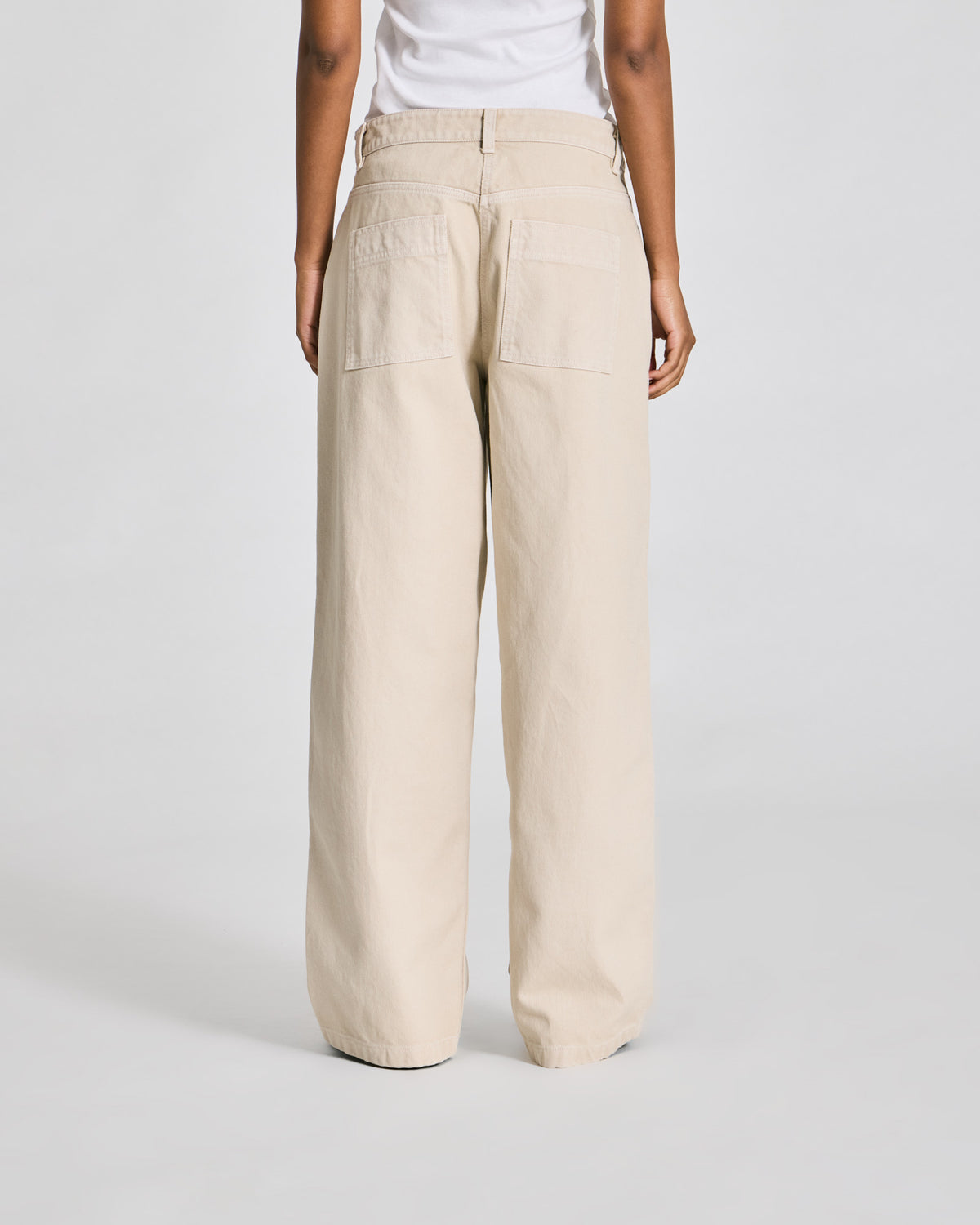 GAI+LISVA Thora Twill Pants Trousers & Shorts 139 Ancient Grey