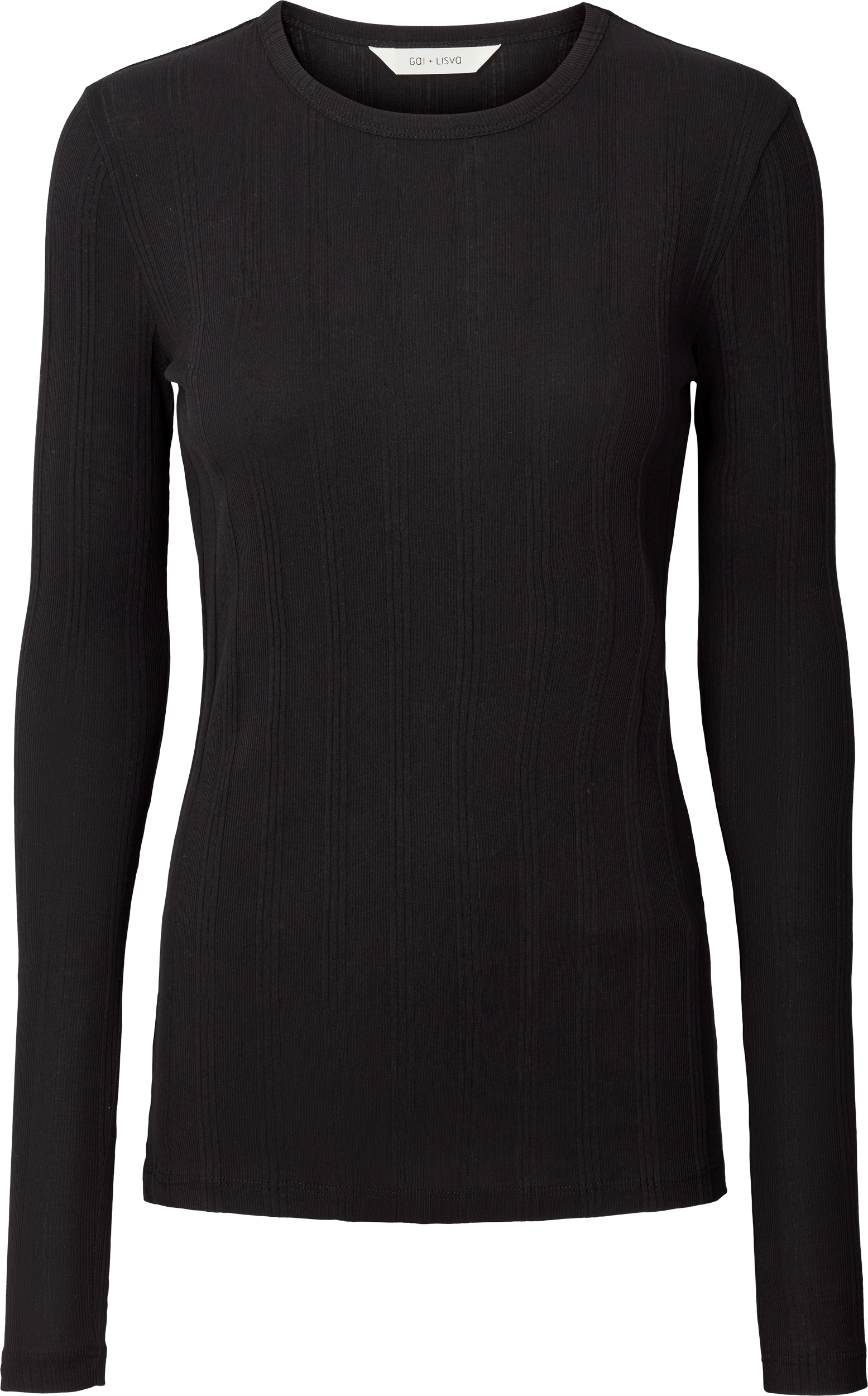 GAI+LISVA Thyra L/S Cotton Top Top 650 Black