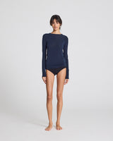 GAI+LISVA Thyra Wool Top Top 181 Midnight Blue
