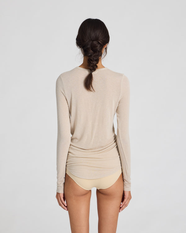 GAI+LISVA Thyra Wool Top Top 195 Smoke Gray