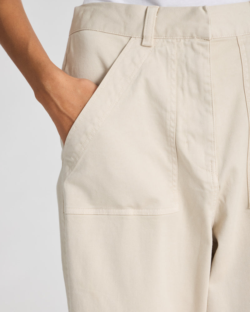 GAI+LISVA Tinne Pant Cotton Pants & Shorts 139 Ancient Grey