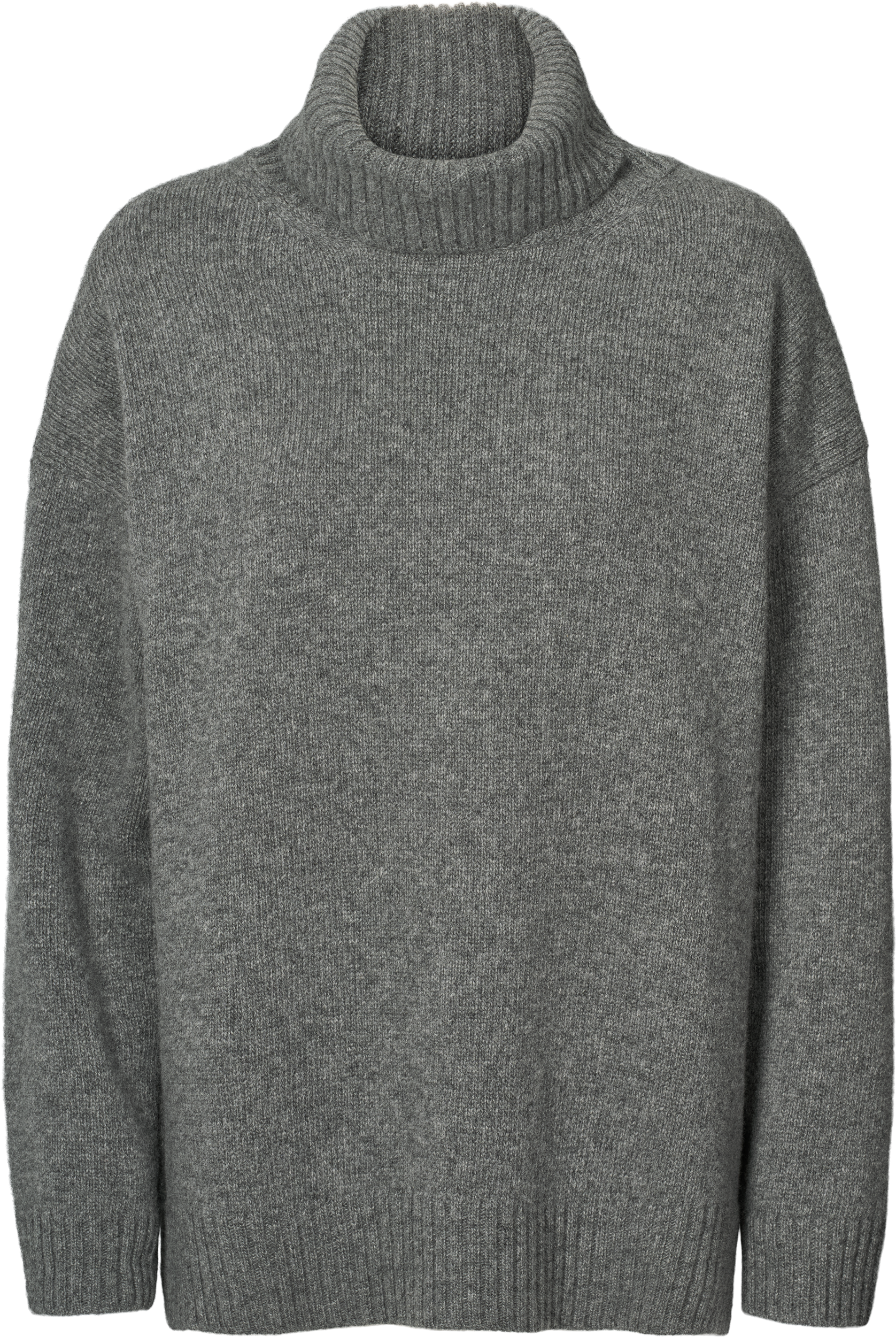 GAI+LISVA Vera Lambswool Jumper Lambswool l Knitwear 631 Grafitti Grey Melangé