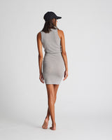 GAI+LISVA Anis Wool Slip Dress Top 601 Light Grey Melange