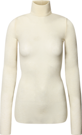 GAI+LISVA Anna Wool Turtleneck Top 150 Off White