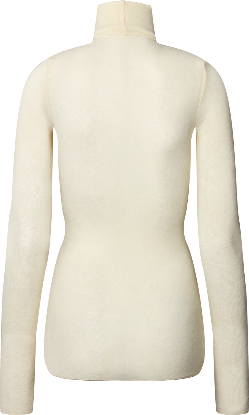 GAI+LISVA Anna Wool Turtleneck Top 150 Off White
