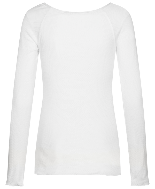 GAI+LISVA Celia Cotton T-Shirt Top 100 White