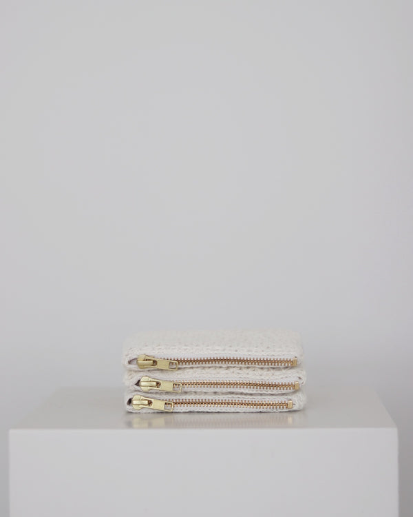 GAI+LISVA Dorrit Alpaca Purse Accessories 150 Off White