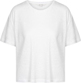 GAI+LISVA Ivalo Linen Tee Shirt Top 100 White