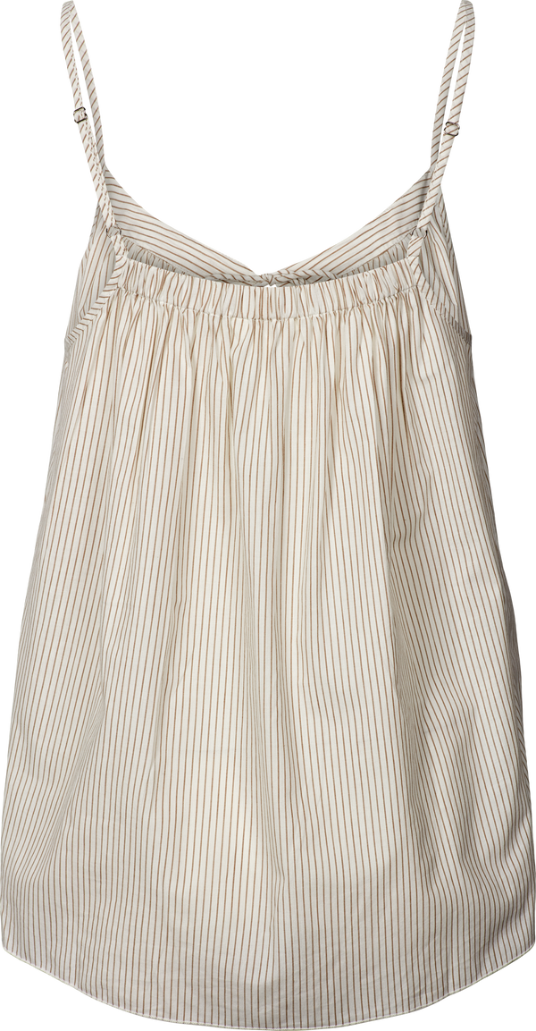 GAI+LISVA Judith Cotton Voile Top Top 178 Brown Mustard