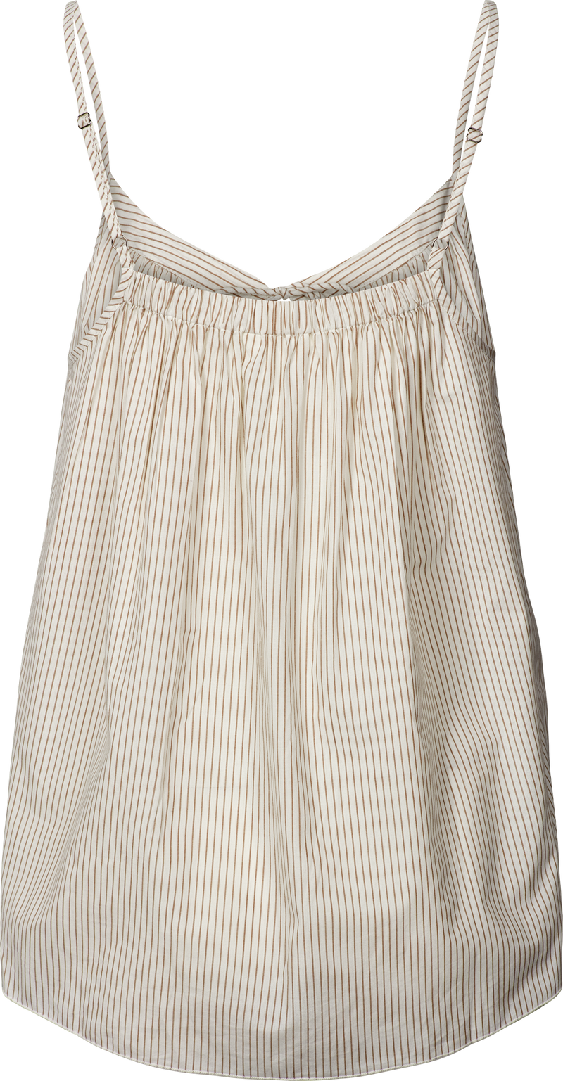 GAI+LISVA Judith Cotton Voile Top Top 178 Brown Mustard