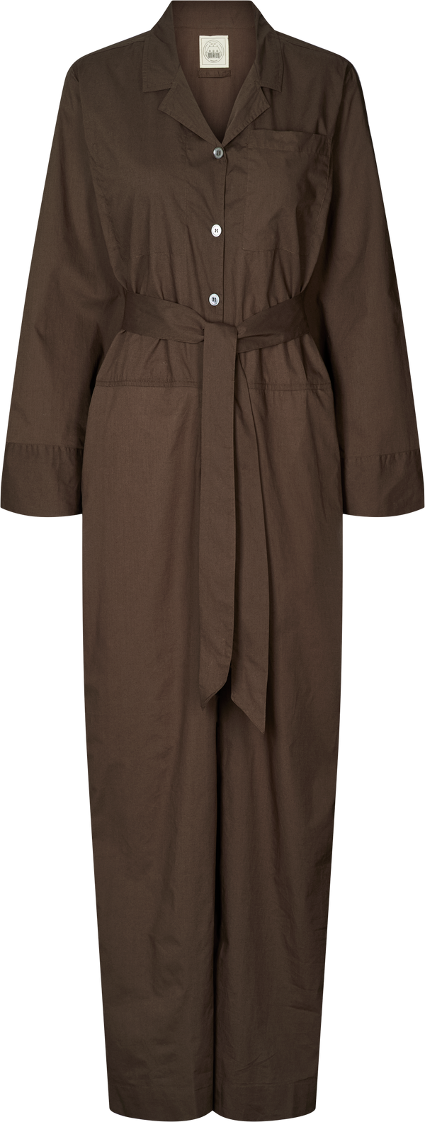 GAI+LISVA Lotus Jumpsuit Cotton Poplin Pants & Shorts 681 Mulch