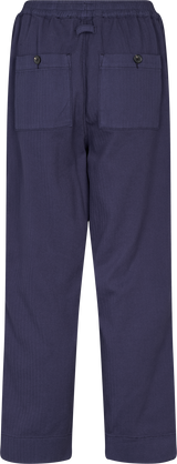 GAI+LISVA Maia Herringbone Cotton Pant Pants & Shorts 798 French Blue