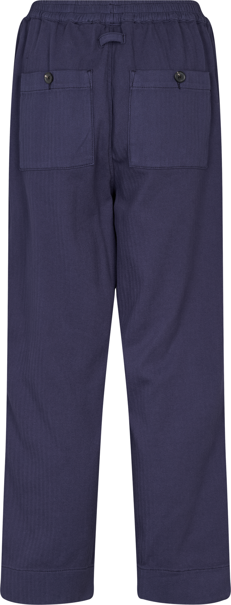 GAI+LISVA Maia Herringbone Cotton Pant Pants & Shorts 798 French Blue