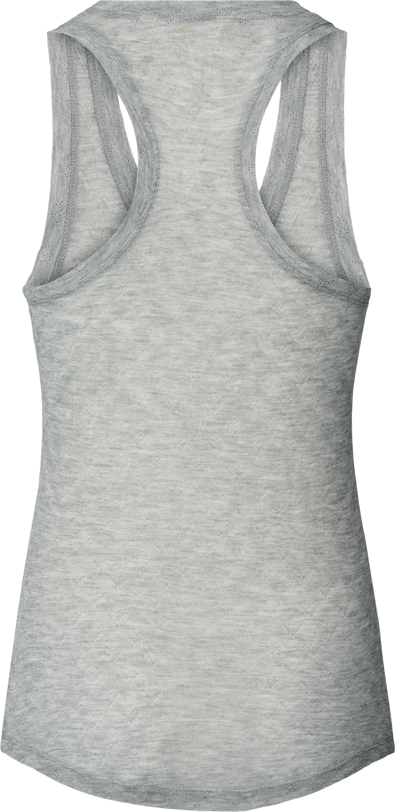 GAI+LISVA Nellie Silk Top Top 601 Light Grey Melange