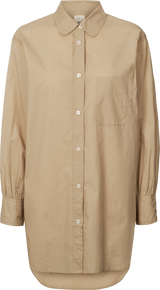 GAI+LISVA Rosa Shirt Cotton Poplin Shirt 735 Chinchilla