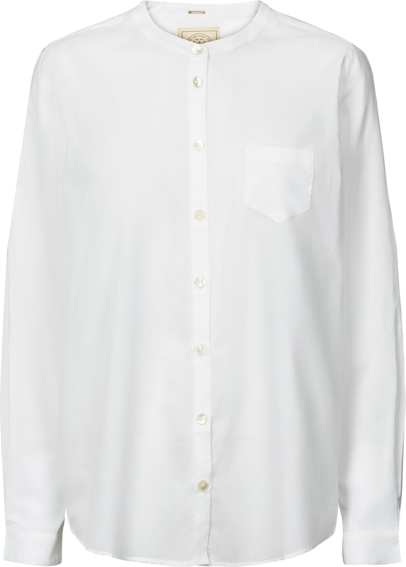 GAI+LISVA Woodie Shirt Cotton Voile GOTS 243975 Shirt 100 White